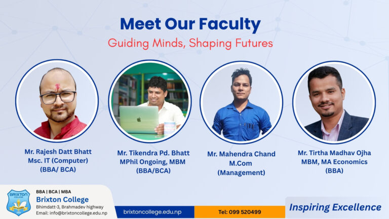 Meet Our Faculty